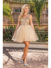Cocktail Dress 323337-Gemini Bridal Prom Tuxedo Centre