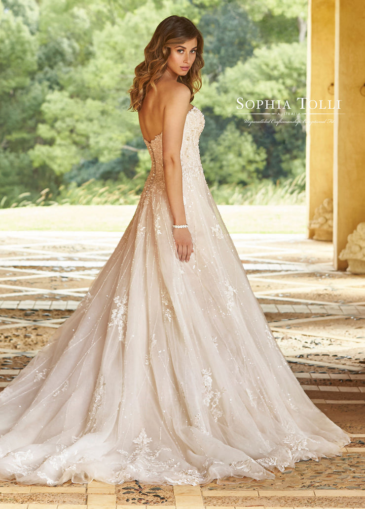 SOPHIA TOLLI Wedding Dress Y11940-Gemini Bridal Prom Tuxedo Centre
