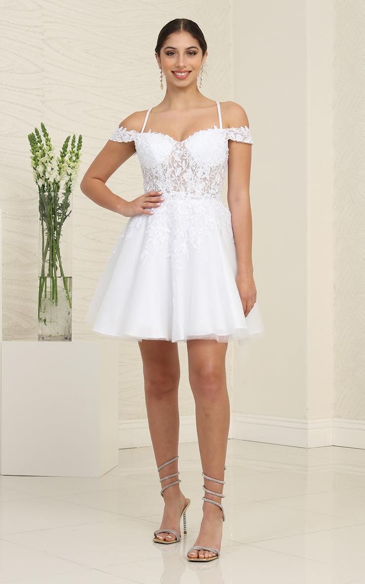 Cocktail Short Dress 29M2099-Gemini Bridal Prom Tuxedo Centre