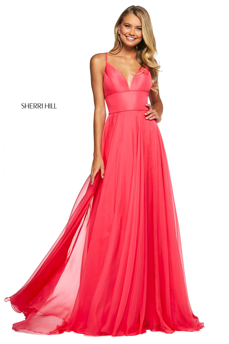 Sherri Hill Prom Grad Evening Dress 53634-Gemini Bridal Prom Tuxedo Centre