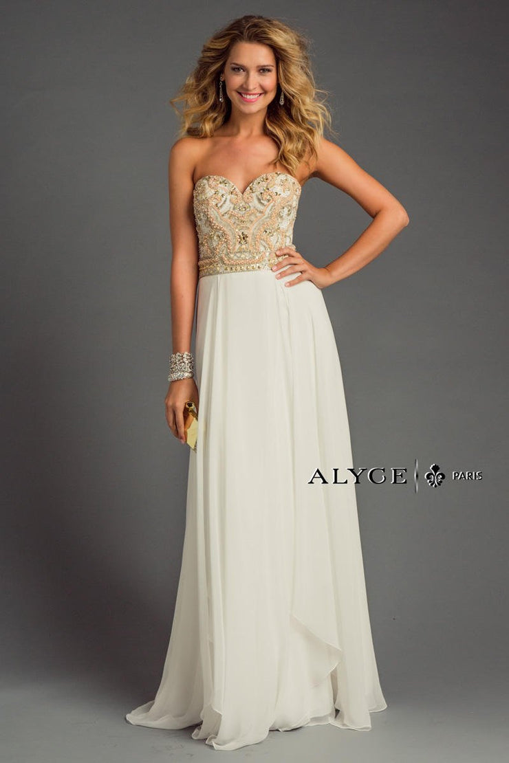 ALYCE PARIS 6420-Gemini Bridal Prom Tuxedo Centre