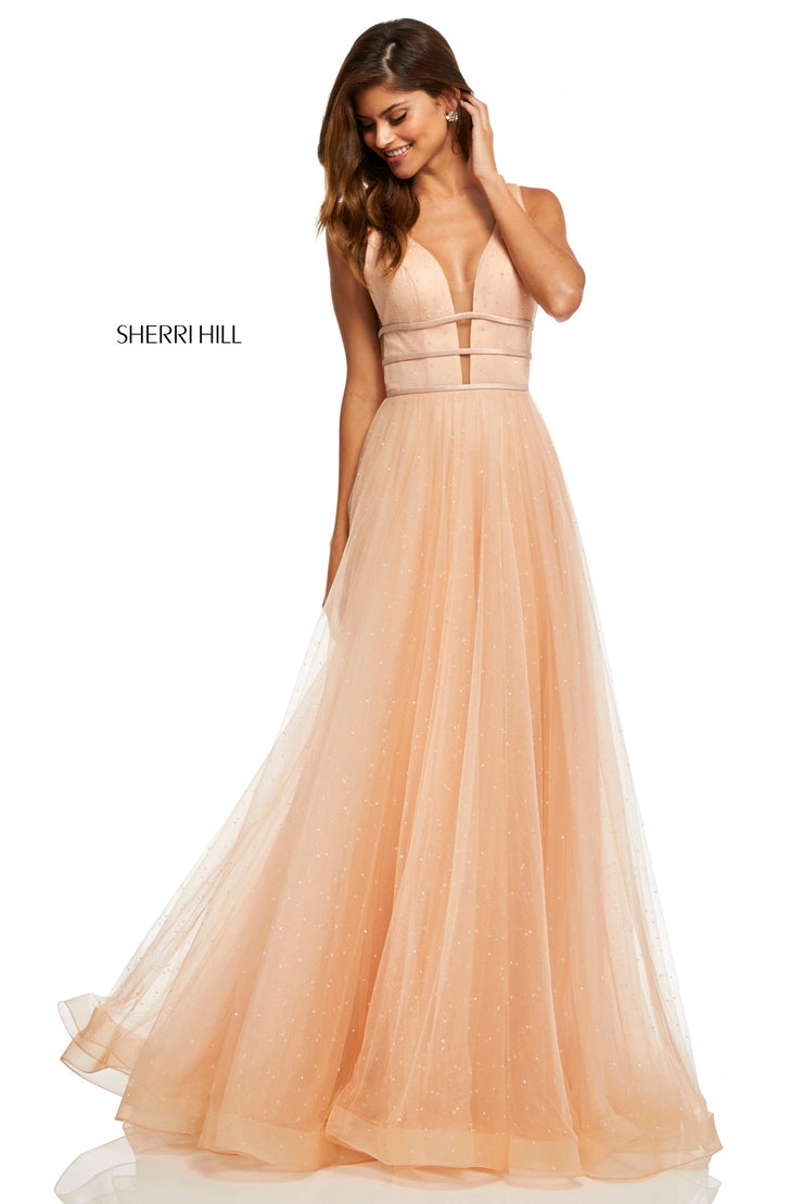 Sherri Hill Prom Grad Evening Dress 52737-Gemini Bridal Prom Tuxedo Centre