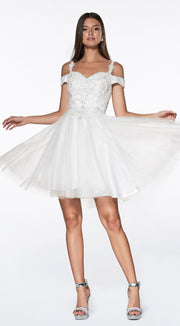Ladivine CD0132 - Prom Dress-Gemini Bridal Prom Tuxedo Centre