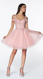 Ladivine CD0132 - Prom Dress-Gemini Bridal Prom Tuxedo Centre