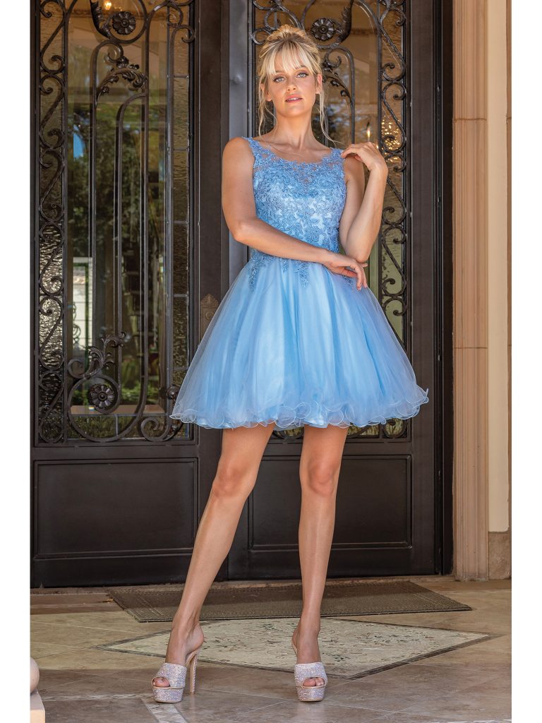 sachin and babi light blue dress 13 Black and White Semi/Formal ideas main image 0