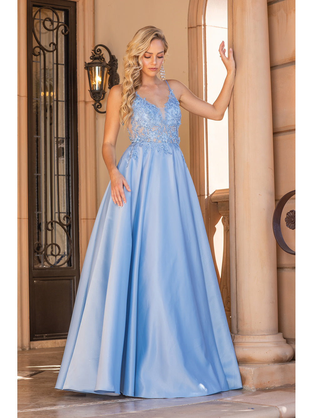 bahama blue prom dress Morilee 60181 Bahama Blue Quinceaera Dress