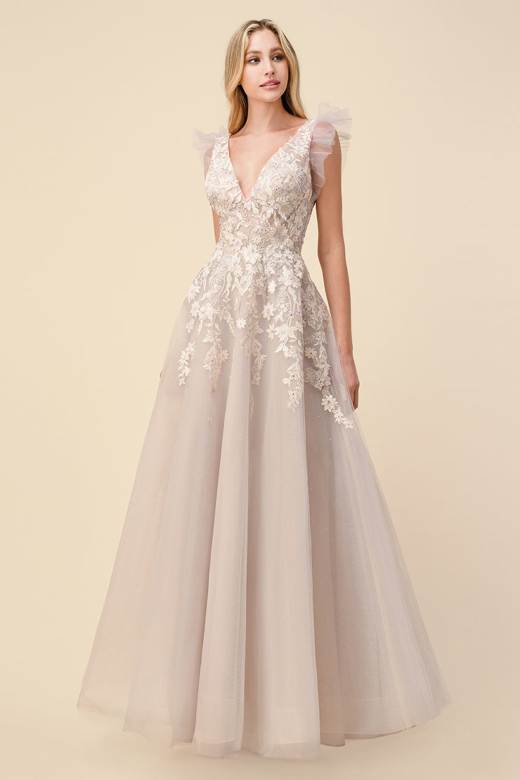 Andrea & Leo Couture A1018-Gemini Bridal Prom Tuxedo Centre