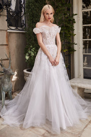 Andrea & Leo Couture A1090W-Gemini Bridal Prom Tuxedo Centre