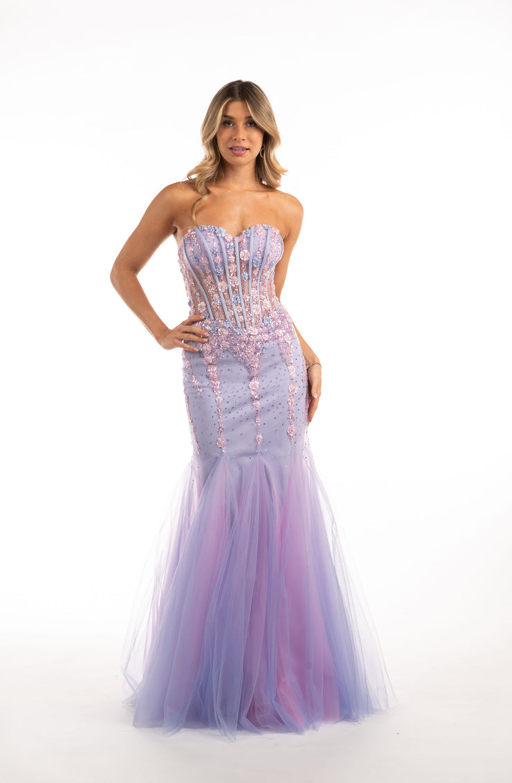 【激レア】TULLE CHINA DRESS Azure Prom A10042 – Gemini Bridal