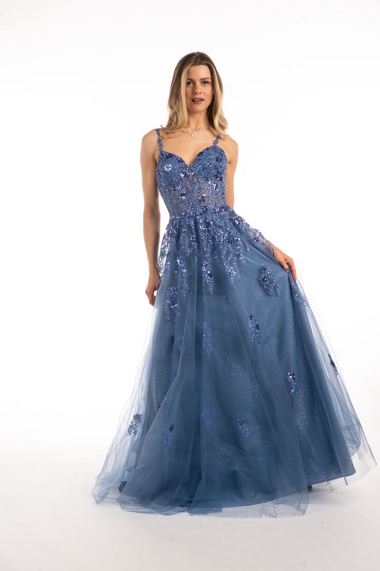 Azure Prom A10058 – Gemini Bridal