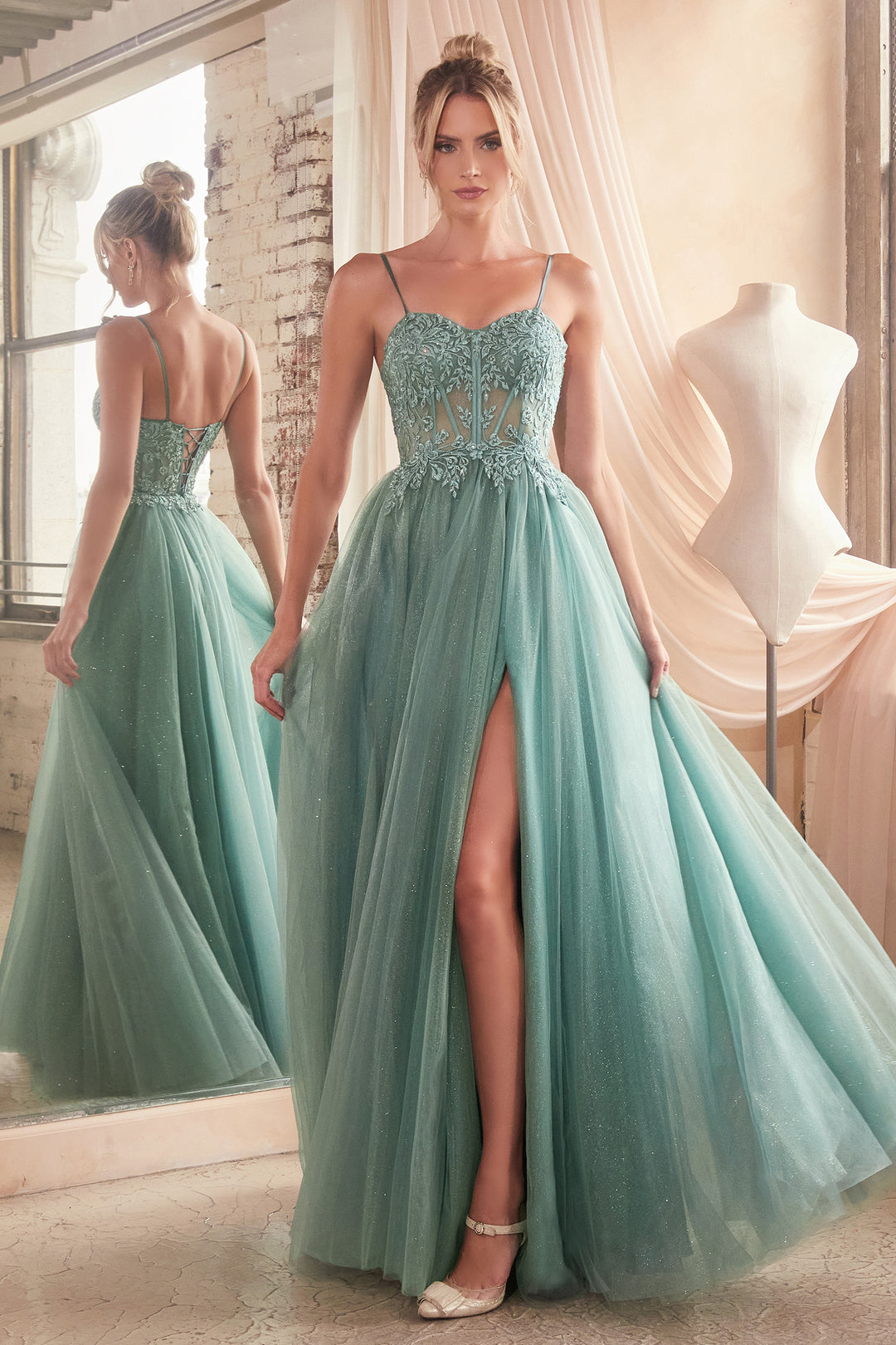 Ladivine C150A 2-16 Prom Dress Ladivine C150A 2-16 Prom Dress