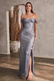 Ladivine CD0193 - Prom Dress-Gemini Bridal Prom Tuxedo Centre