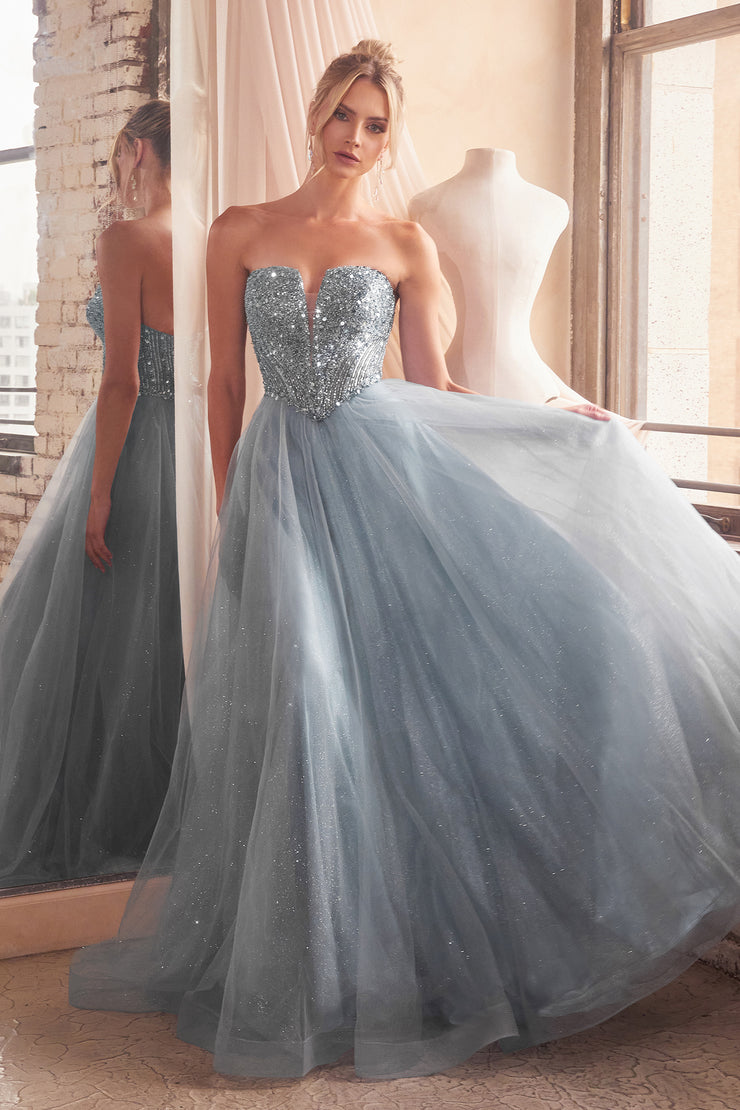 Ladivine CD0217 - Prom Dress-Gemini Bridal Prom Tuxedo Centre