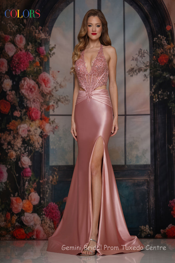 Colors Prom Dress 3918-Gemini Bridal Prom Tuxedo Centre