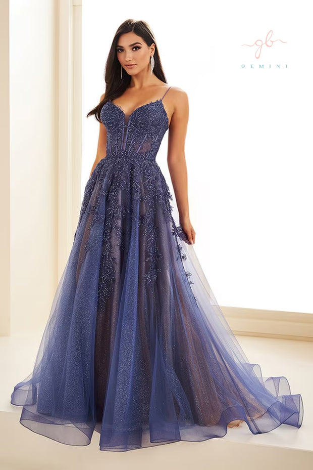 Ellie Wilde Bridal Gown EW34036W-Gemini Bridal Prom Tuxedo Centre