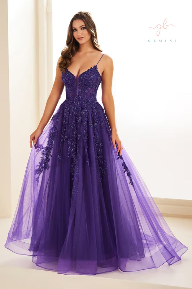 Ellie Wilde Bridal Gown EW34036W-Gemini Bridal Prom Tuxedo Centre