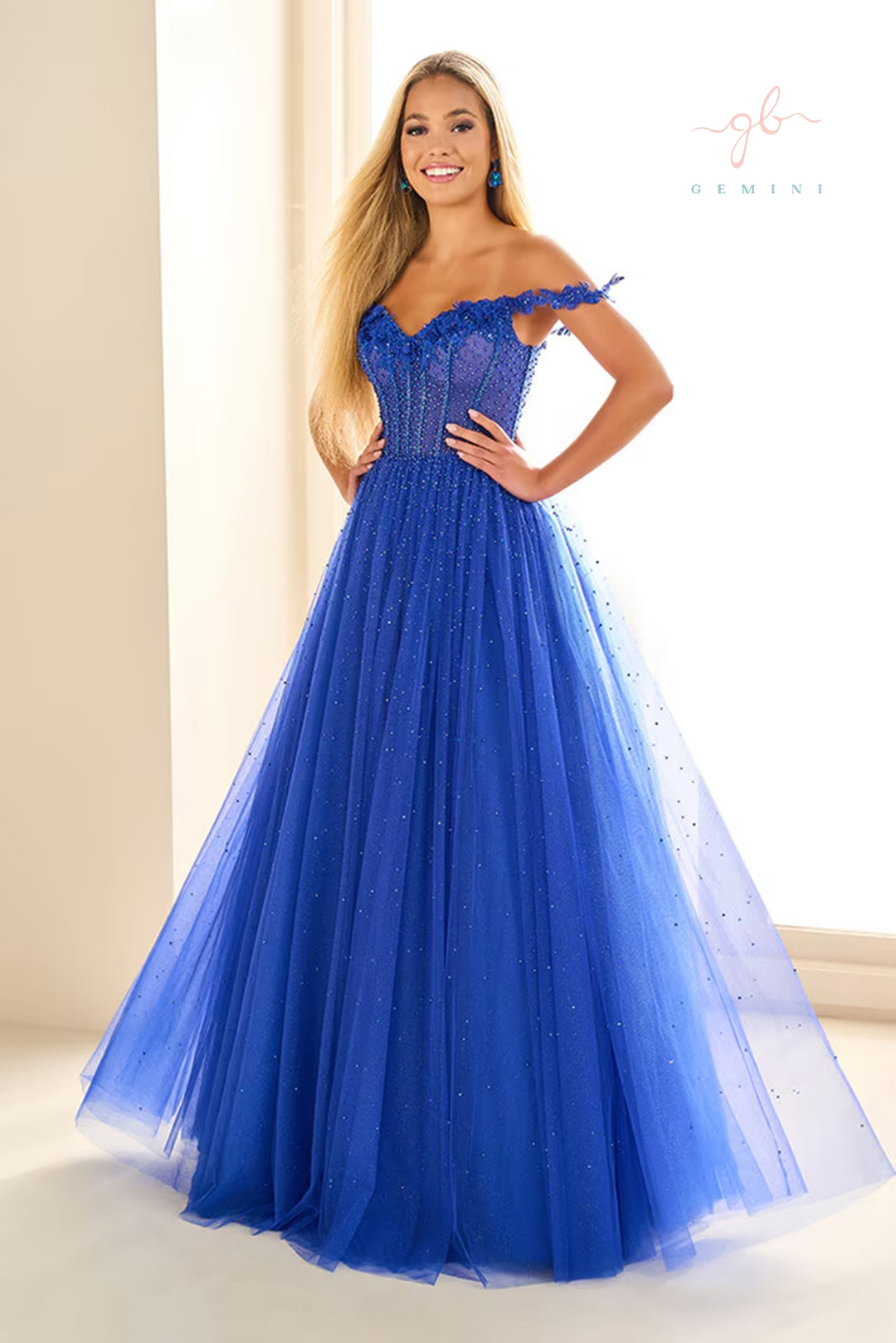 ellie wilde blue prom dress Ellie Wilde EW36004 Size 2,4,8 Misty Blue Prom Dress Sheer Sequin Lace Mermaid Pageant Gown Train Formal evening gown, 8 / Misty Blue/Silver