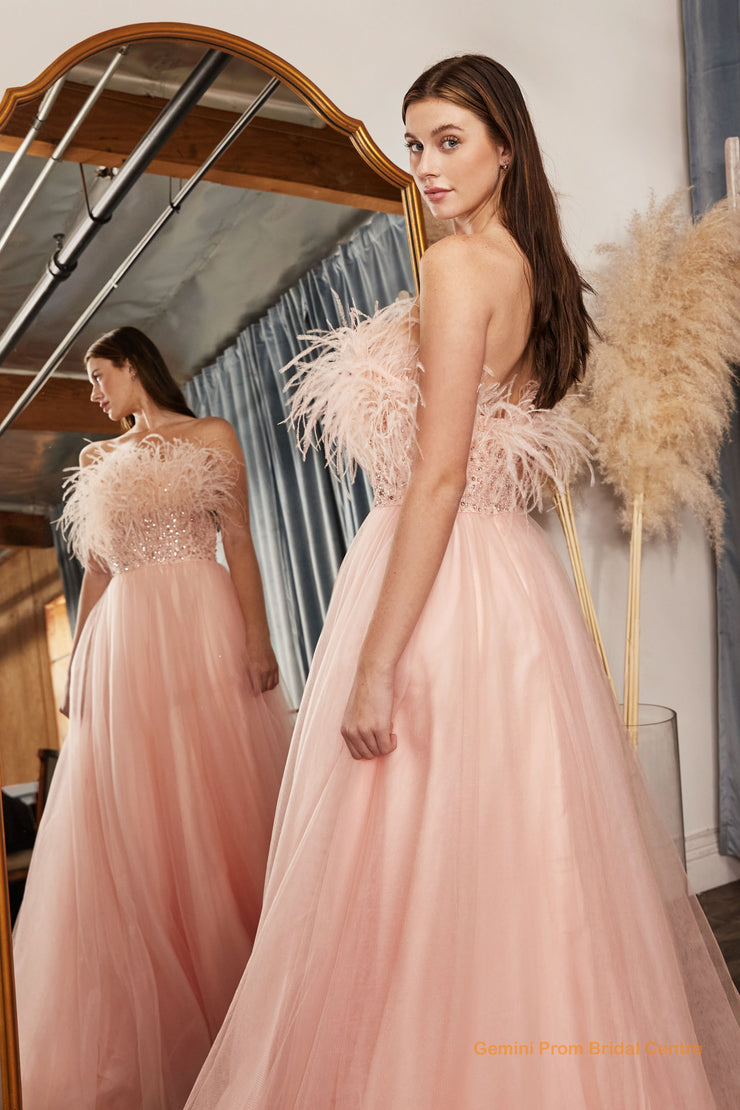 Ladivine CR864 - Prom Dress-Gemini Bridal Prom Tuxedo Centre