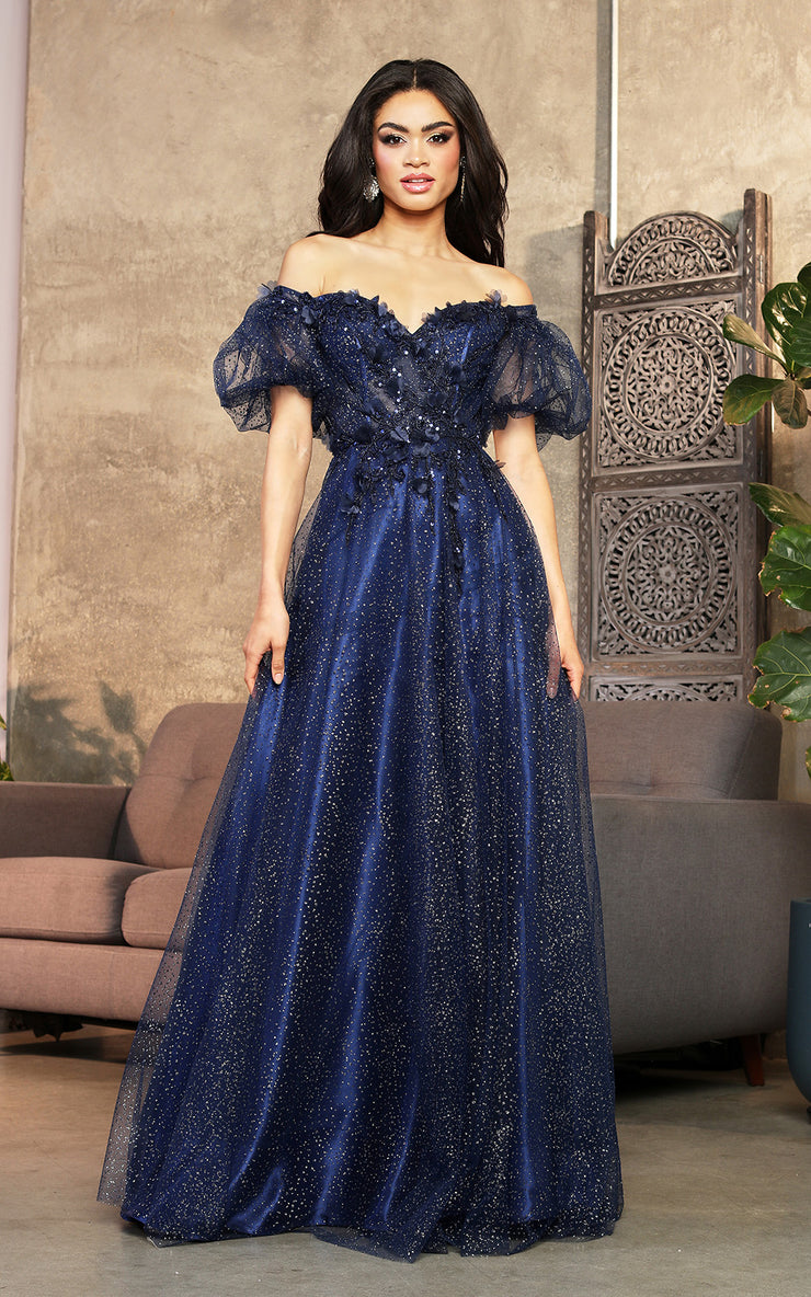 美品【embroidery organdy dress】 Prom and Evening Dress 29M2033 – Gemini Bridal