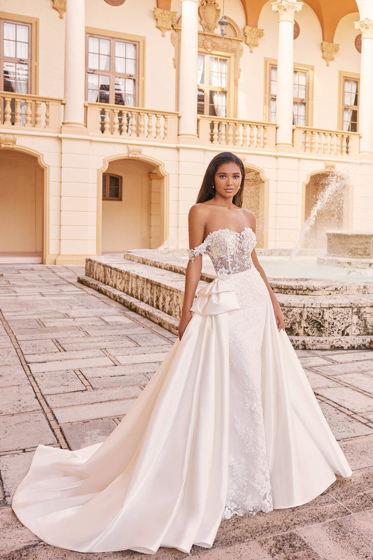 美品　wedding dress D4148_01.jpg