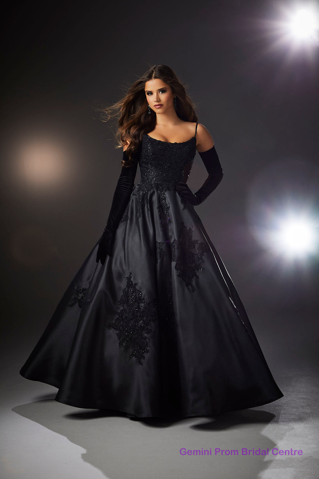 mori lee black prom dress Mori Lee 49304 - Long Satin Sheath Dress