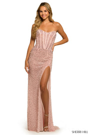 Sherri Hill Prom Grad Evening Dress 55493-Gemini Bridal Prom Tuxedo Centre