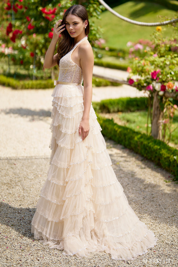 Sherri Hill Prom Dress 57017-Gemini Bridal Prom Tuxedo Centre