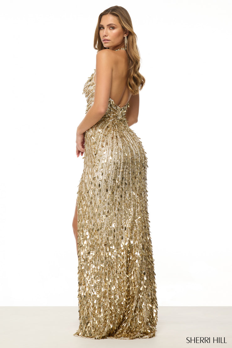 Sherri Hill Prom Dress 57227A 000-6-Gemini Bridal Prom Tuxedo Centre