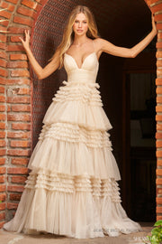 Sherri Hill Prom Grad Evening Dress 54843-Gemini Bridal Prom Tuxedo Centre
