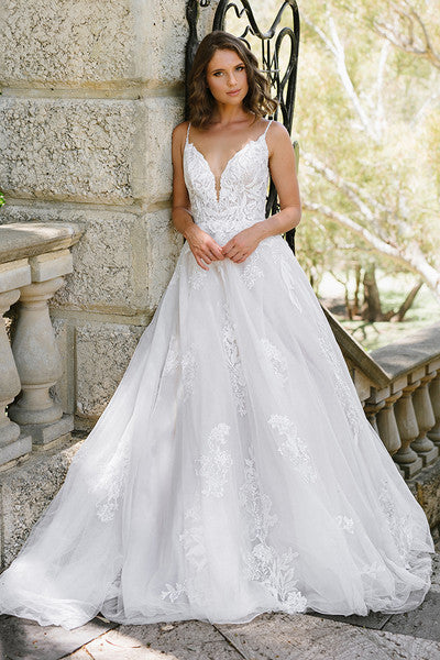 sophia tolli champagne wedding dress Sophia Tolli | Bella Bride Boutique - Y3162