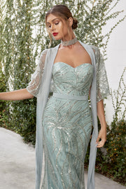 Andrea & Leo Couture A1076-Gemini Bridal Prom Tuxedo Centre