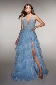 Alyce Paris Prom Dress 62037-Gemini Bridal Prom Tuxedo Centre