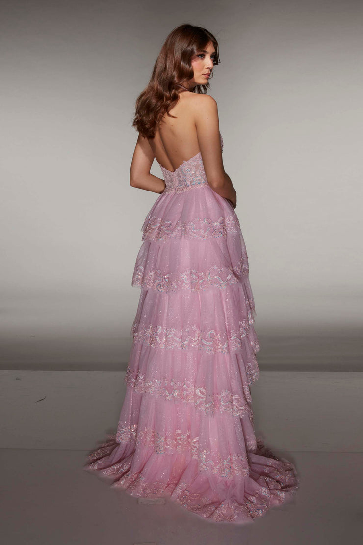 Alyce Paris Prom Dress 62037-Gemini Bridal Prom Tuxedo Centre