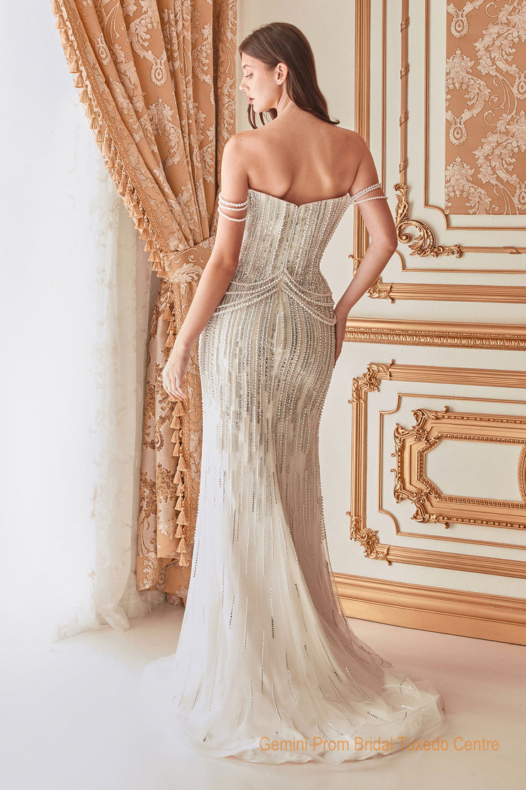 Andrea & Leo Couture A1184-Gemini Bridal Prom Tuxedo Centre