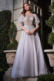Andrea & Leo Couture B707-Gemini Bridal Prom Tuxedo Centre