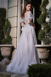 Andrea & Leo Couture B707-Gemini Bridal Prom Tuxedo Centre