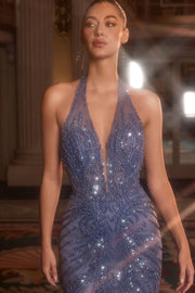 Ladivine Prom Dress CDS547-Gemini Bridal Prom Tuxedo Centre