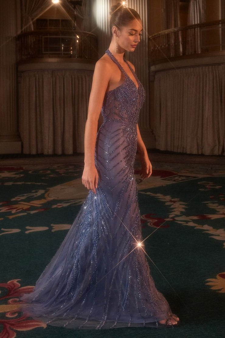 Ladivine Prom Dress CDS547-Gemini Bridal Prom Tuxedo Centre