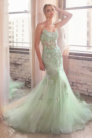 Ladivine D145 - Prom Dress-Gemini Bridal Prom Tuxedo Centre