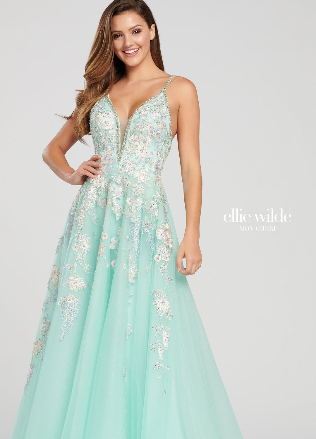 Ellie Wilde Prom Dress EW119010 – Gemini Bridal
