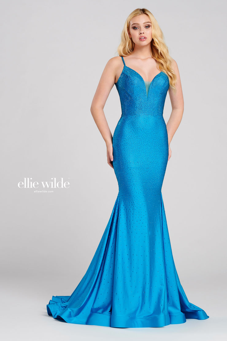 Ellie Wilde Prom Dress EW120012B 8-16-Gemini Bridal Prom Tuxedo Centre