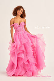 Ellie Wilde Prom Dress EW35084B 14-24-Gemini Bridal Prom Tuxedo Centre