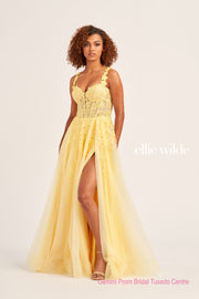 Ellie Wilde Prom Dress EW35101B 14-24-Gemini Bridal Prom Tuxedo Centre