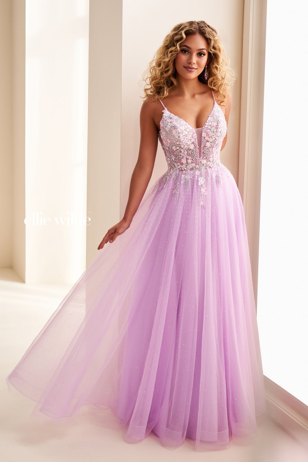 ♡ lumignon Ribon boder nermaid drees ♡ Romantic mermaid dress with deep, V-shaped cleavage made of