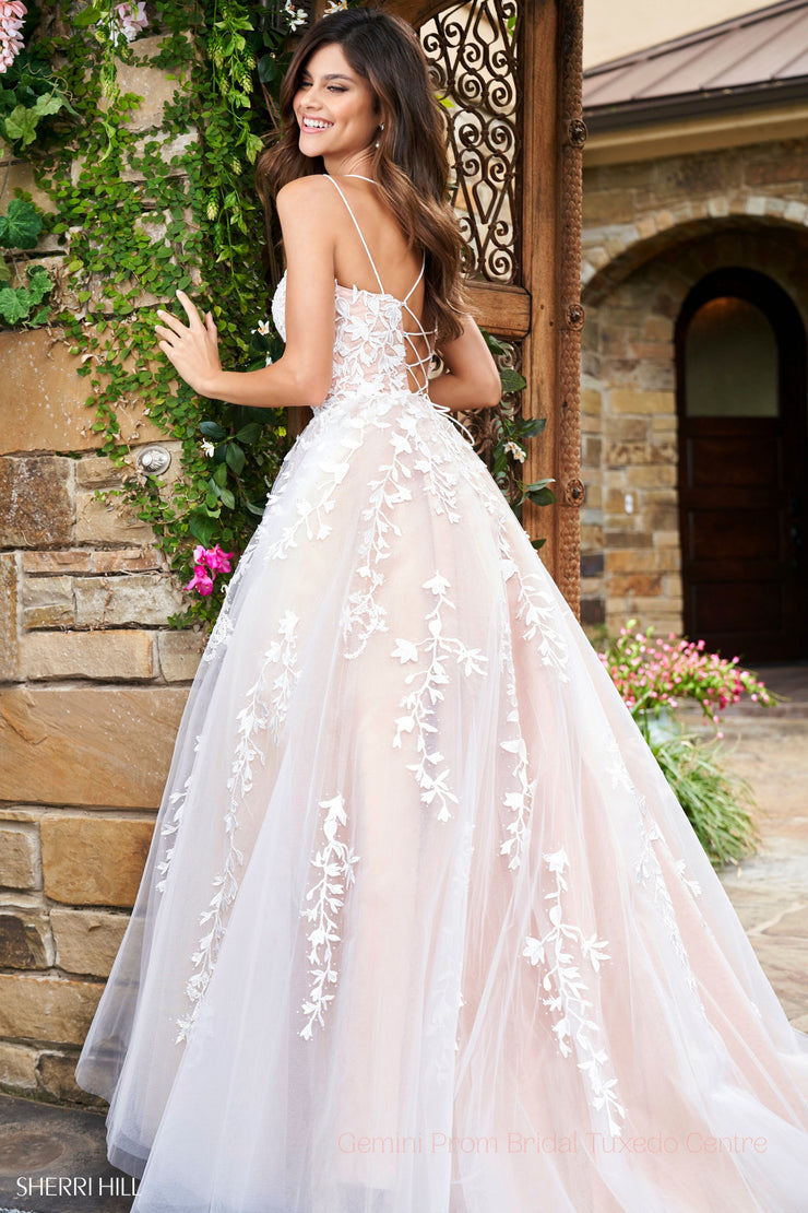 Sherri Hill Prom Grad Evening Dress 53116B 8-18-Gemini Bridal Prom Tuxedo Centre