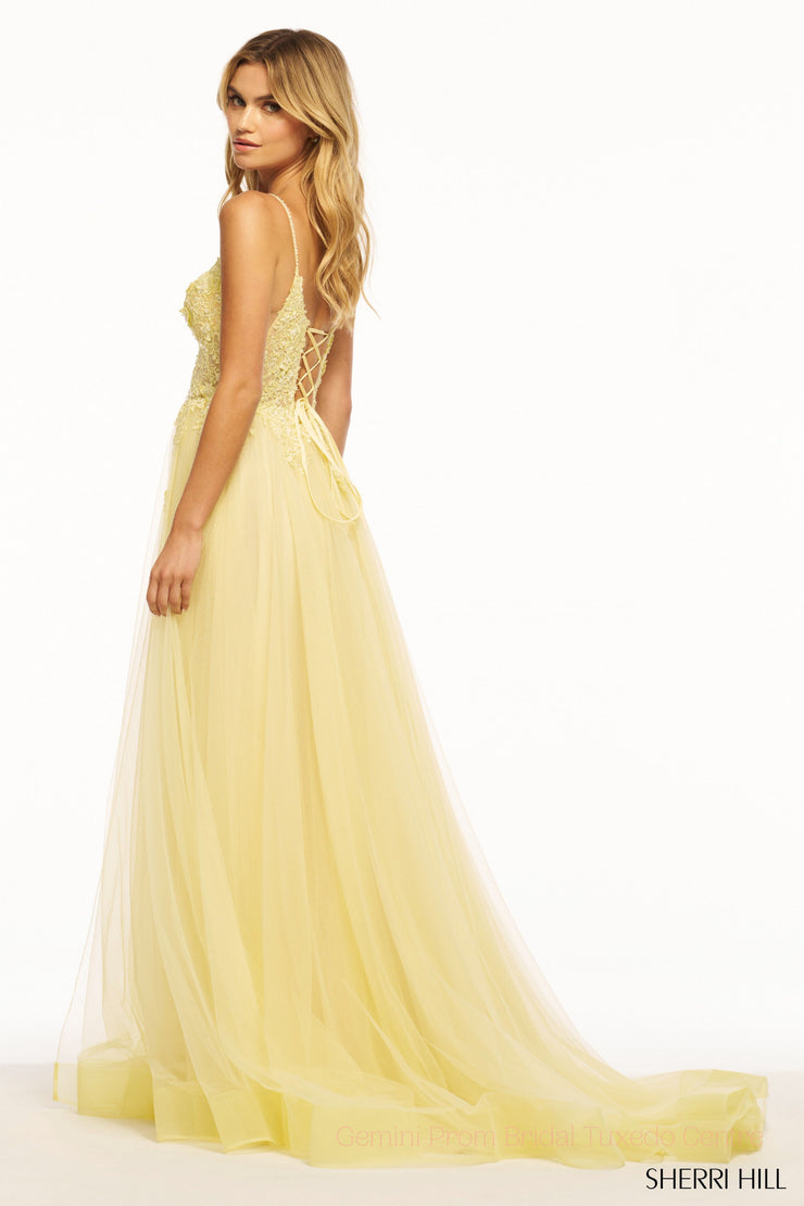 Sherri Hill Prom Grad Evening Dress 55998-Gemini Bridal Prom Tuxedo Centre