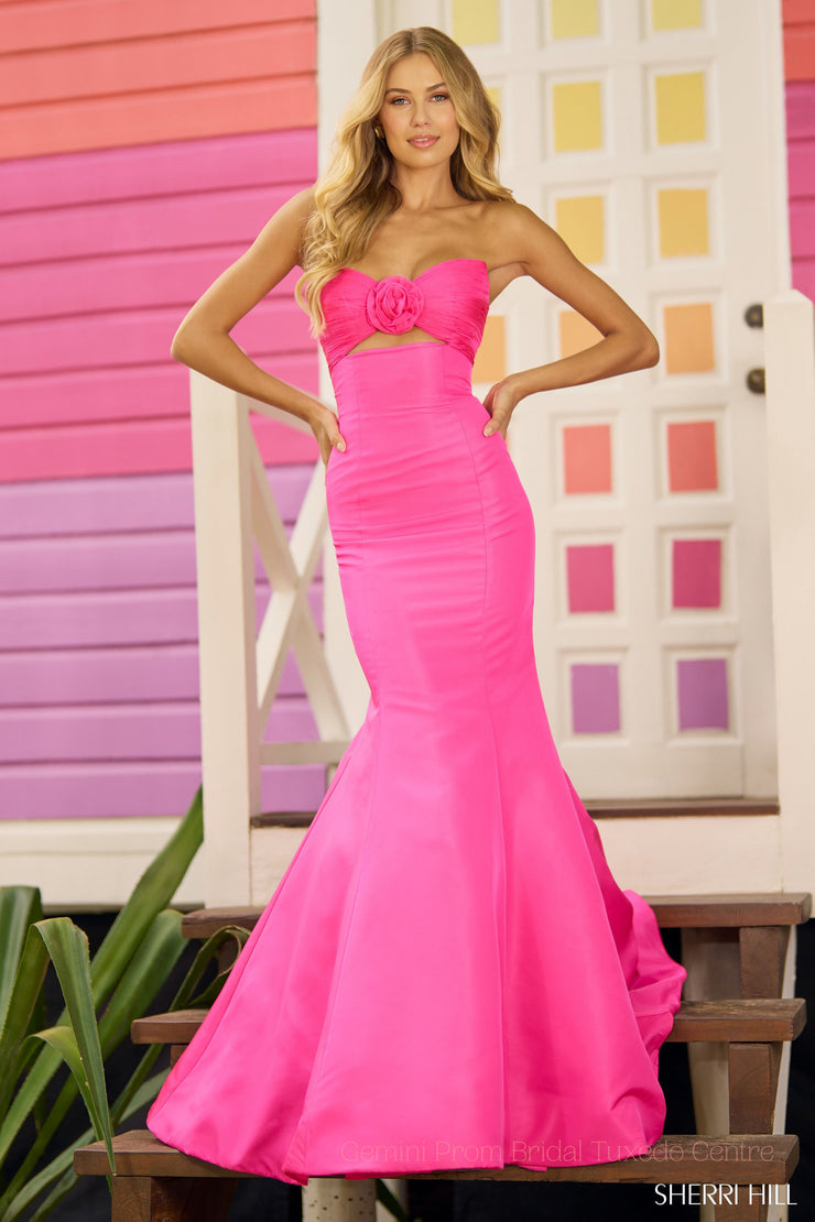 Sherri Hill Prom Grad Evening Dress 56058-Gemini Bridal Prom Tuxedo Centre