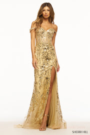 Sherri Hill Prom Grad Evening Dress 56101A 000-8-Gemini Bridal Prom Tuxedo Centre