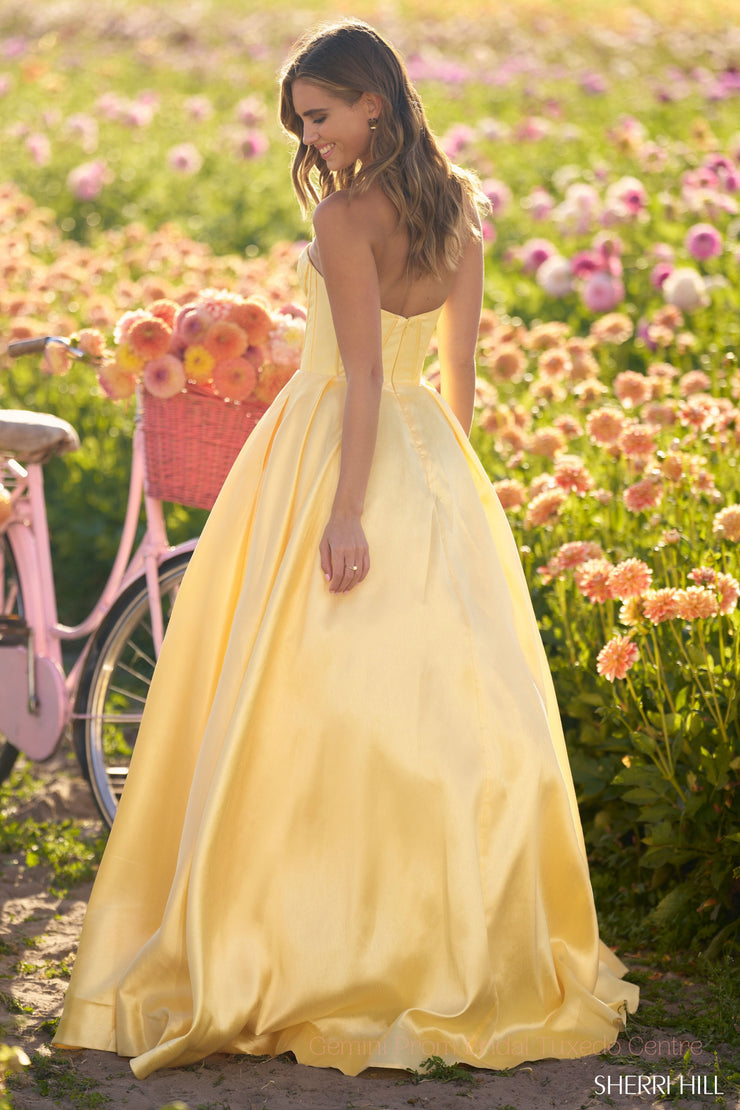 Sherri Hill Prom Grad Evening Dress 56133A 000-8-Gemini Bridal Prom Tuxedo Centre