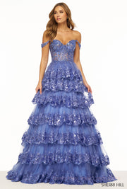 Sherri Hill Prom Grad Evening Dress 56196A 000-10-Gemini Bridal Prom Tuxedo Centre